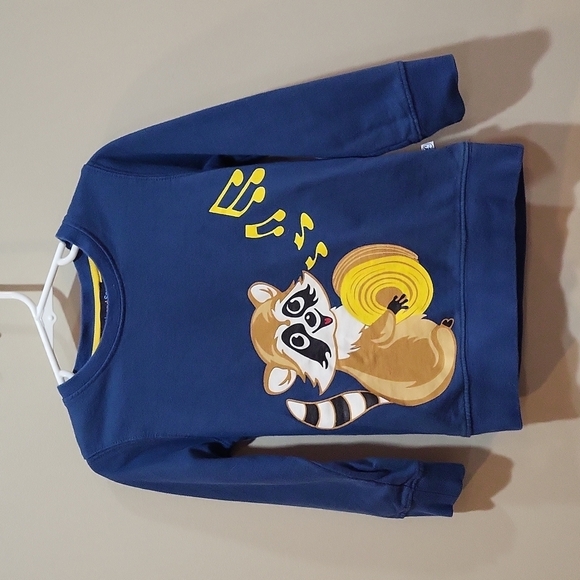 Other - Sophie and Sam Racoon sweatshirt blue size 4 100% cotton